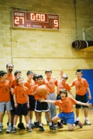 Nathan's champion basketball team.
