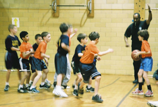 Skye sets for the in-bounds pass.
