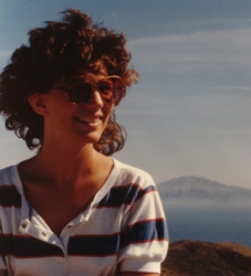 Carolyn near Tarifa, Spain.